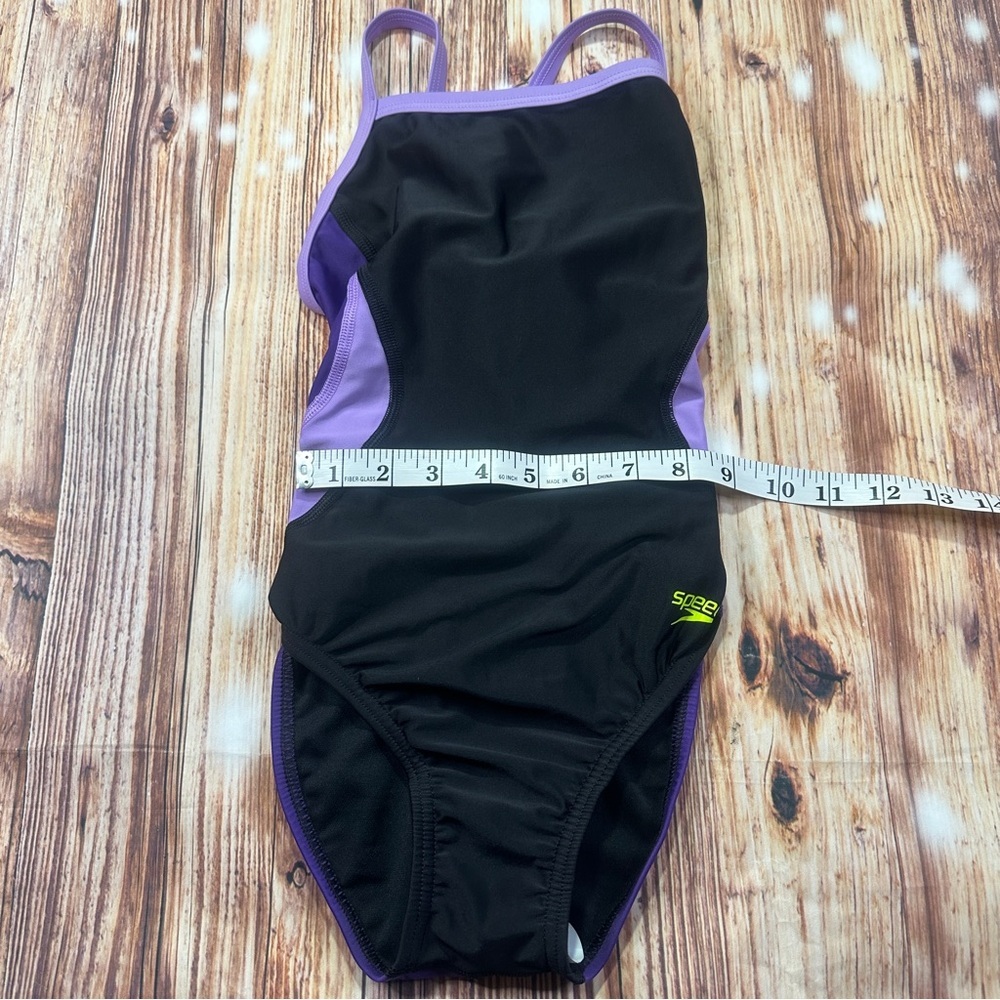 Speedo Girls Youth Swimsuit One Piece Size 28 - Picture 7 of 11